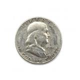 1951-S Franklin Half Dollar