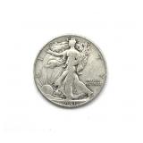 1941-S Walking Liberty Half Dollar