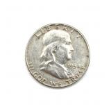 1954 Franklin Half Dollar