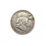 1952-D Franklin Half Dollar