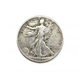 1945 Walking Liberty Half Dollar