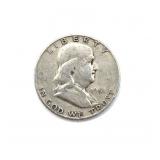 1951-D Franklin Half Dollar