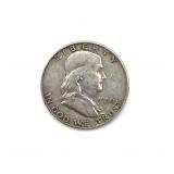 1950-D Franklin Half Dollar