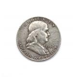 1957-D Franklin Half Dollar