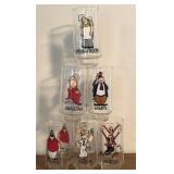 Vintage Popeye Coca-Cola Kollect-A-Set Glass Cups