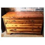 Large Cedar Trunk 49.5" x 24.5" x 28.5"
