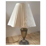 Brass Table Lamp 27" needs cleaned