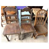 Antique/Vintage Wood Rocking Chair and Vintage