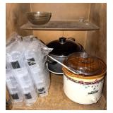 Crock-Pot, Pot, Plastic Organizers, and More