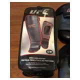 UFC Gel Punch Mitts, UFC MMA Shin Instep Guards,