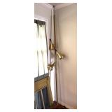 Vintage MCM Tension Pole Light 8