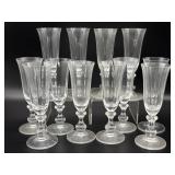 (12) Mikasa French Countryside Crystal Champagne