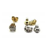 14K' Marked Earring, (2) 14K' Marked Earring