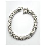 925' Marked Bracelet 8'- weight is measured in