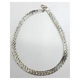 925 Italy' Marked Necklace 20' - weight is