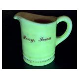 Antique Uranium Custard Glass Perry, Iowa