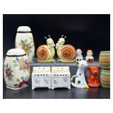 Vintage Salt & Pepper Shakers 5' Tall and Smaller