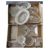 Glass Loaf Pan, Salt Dips, Plates, and More