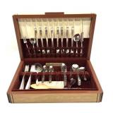 Holmes & Edwards Sterling Inlaid Flatware Set in