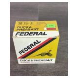 (25) 12 Ga., Federal 1 1/4 Oz- 4 Shot