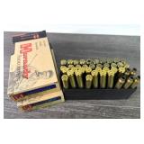 (16) Rnds & (25) Cases .300 Win Mag, Hornady 195