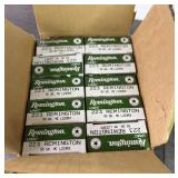 (200) Rnds .223, 55 Gr. MC, Remington