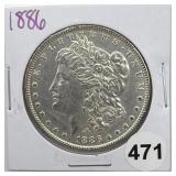 1886 Morgan Dollar