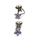 Matching ï¿½925ï¿½ Marked Ring and Pendant- Ring