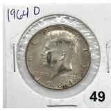 1964-D Kennedy Half Dollar