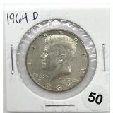 1964-D Kennedy Half Dollar