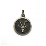 ï¿½Sterlingï¿½ Marked Pendant 0.75ï¿½- weight is