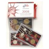 2008 United States Mint Silver Proof Set