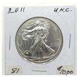 2011 Silver Eagle One Ounce Fine Silver