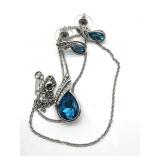 ï¿½S Steelï¿½ Marked Necklace Chain with Pendant and