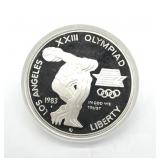 1983 Olympic Silver Dollar