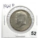 1964-D Kennedy Half Dollar