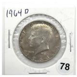 1964-D Kennedy Half Dollar