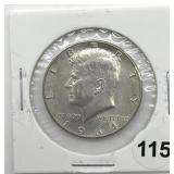 1964-D Kennedy Half Dollar