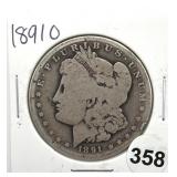 1891-O Morgan Dollar