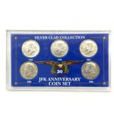 JFK Anniversary Coin Set Silver Clad Collection