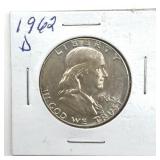 1962-D Franklin Half Dollar