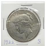 1922-S Peace Dollar