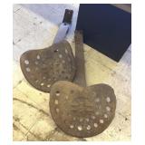 (2) Tractor Seats & Springs