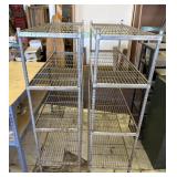 (2) Wire Racks 48'x16'x60ï¿½