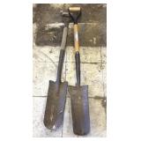 (2) Sharp Shooter Shovels