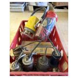 Oilers, Railroad Lamp, Bungees, Wire Stripper