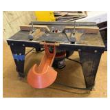 1 1/2 HP Craftsman Router & Table, Mounted