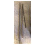 (3) Pry Bars 58ï¿½ & Smaller