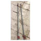 (2) 48ï¿½ Pipe Clamps