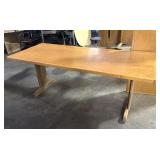Shorter Wood Table 60' x 30' x 26.5'